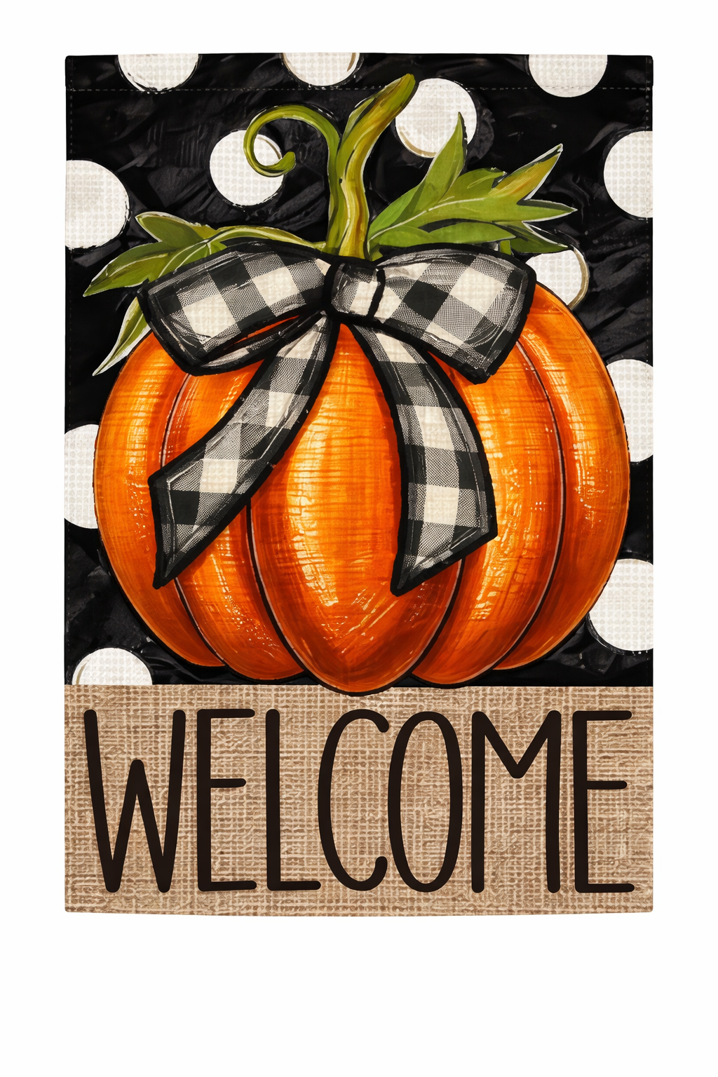 Seasonal Garden Flag - Fall Pumpkin